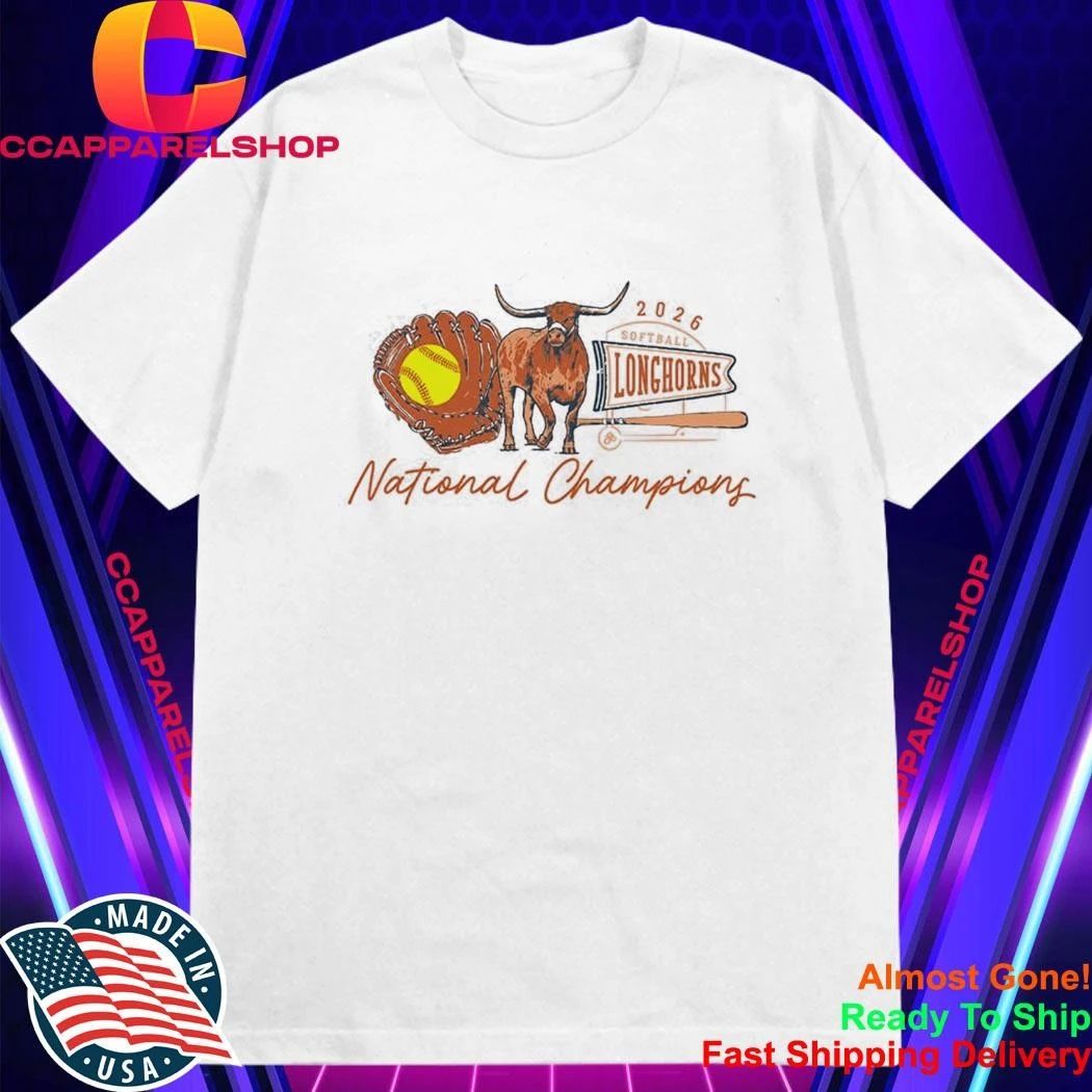 Texas Softball 2026 National Champs Vintage Shirt