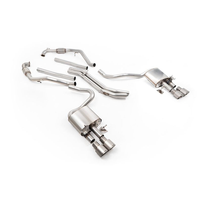 Milltek Sport Cat-Back Exhaust 2017+ Audi S5 B9 Coupe (Non-GPF) | SSXAU1158