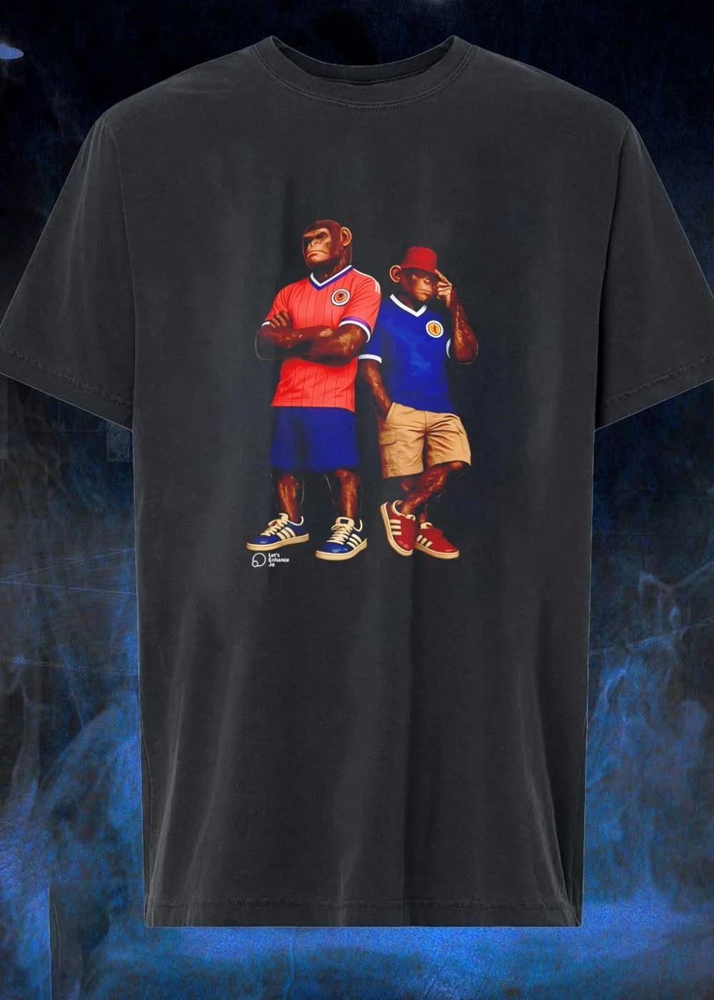 Ape Brothers Sporting Athletic Apparel Jersey Shirt Colombia Scotland Shirt