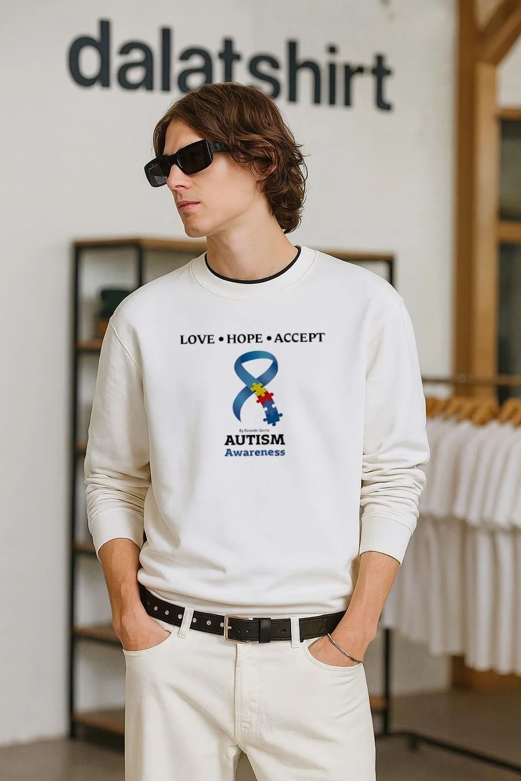 Donavin garcia linden fmba autism awareness shirt