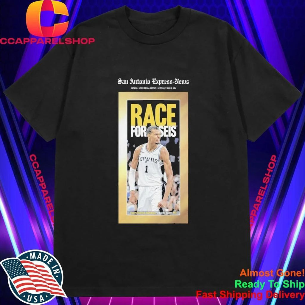 San Antonio Express News Race to Seis Shirt