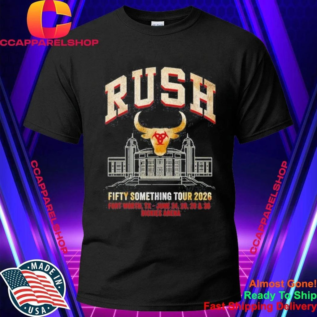 Rush Band Dallas, Fort Worth, Texas 2026 Shirt