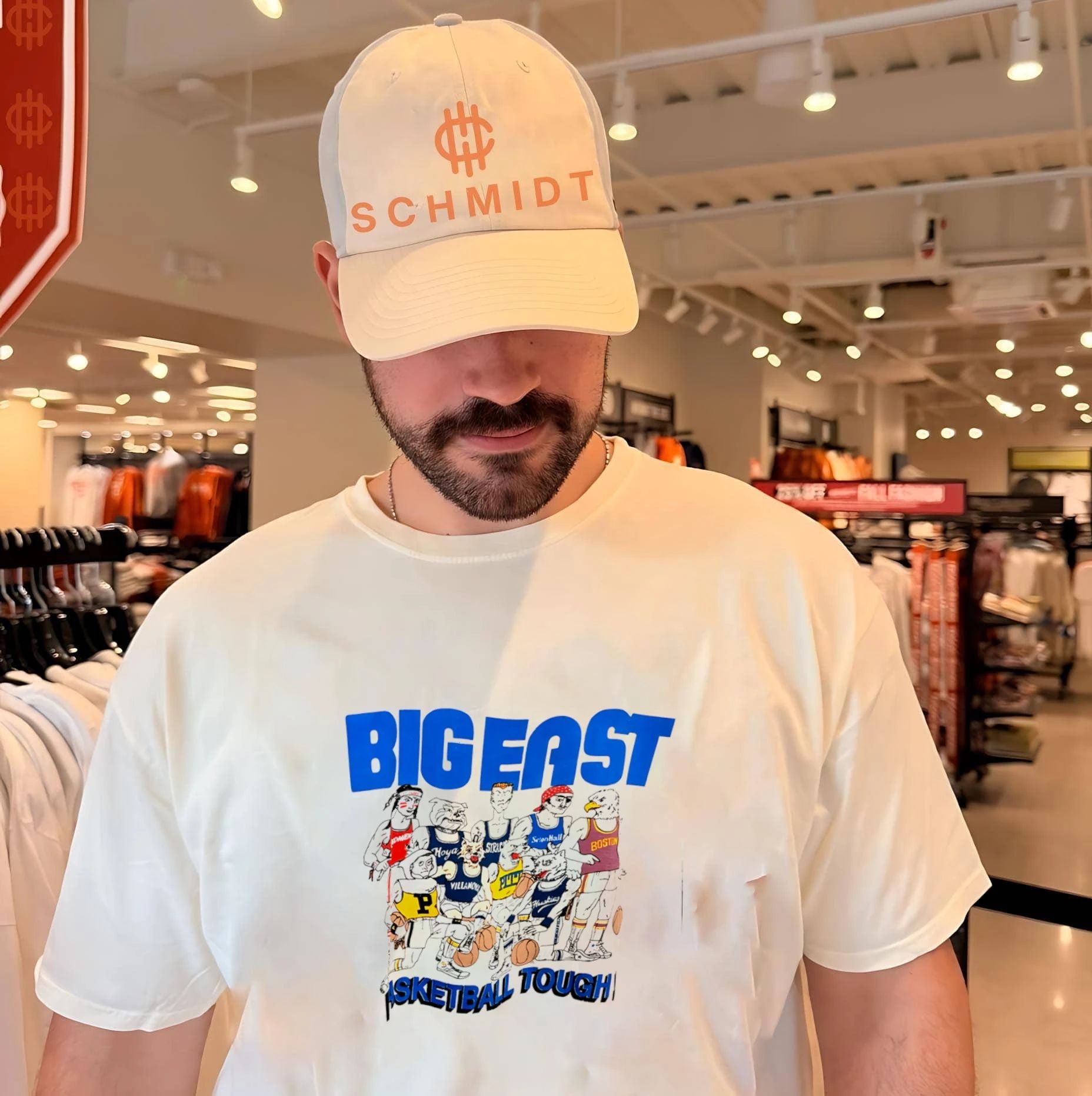 Big East Basketball Tough Mascot Collage shirt