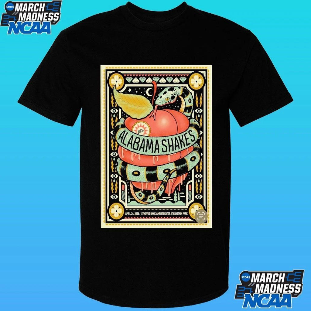 Alabama Shakes Apr 24 2026 Synovus Bank Amphitheater At Chastain Park Atlanta, Ga Poster Shirt