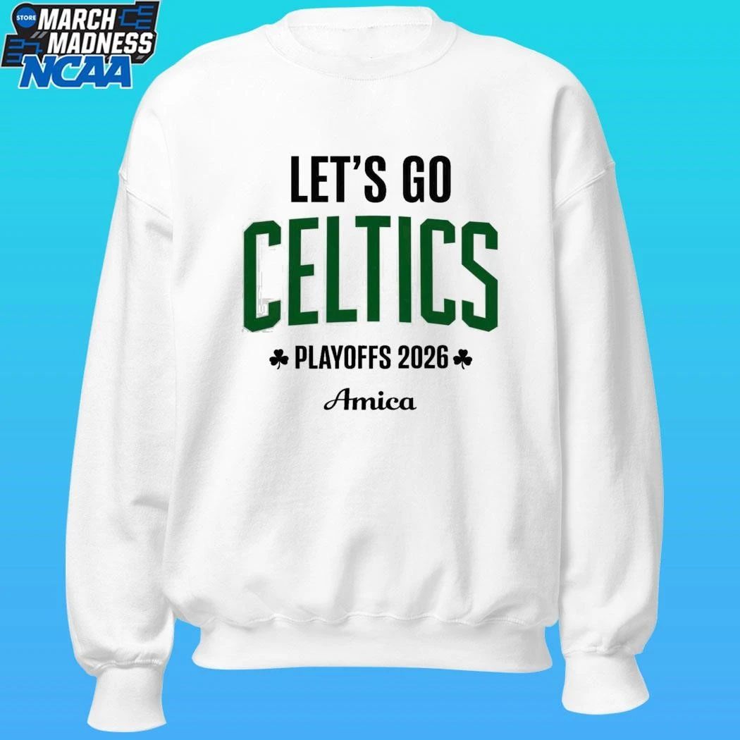 Let’s Go Celtics Basketball Playoffs 2026 Shirt