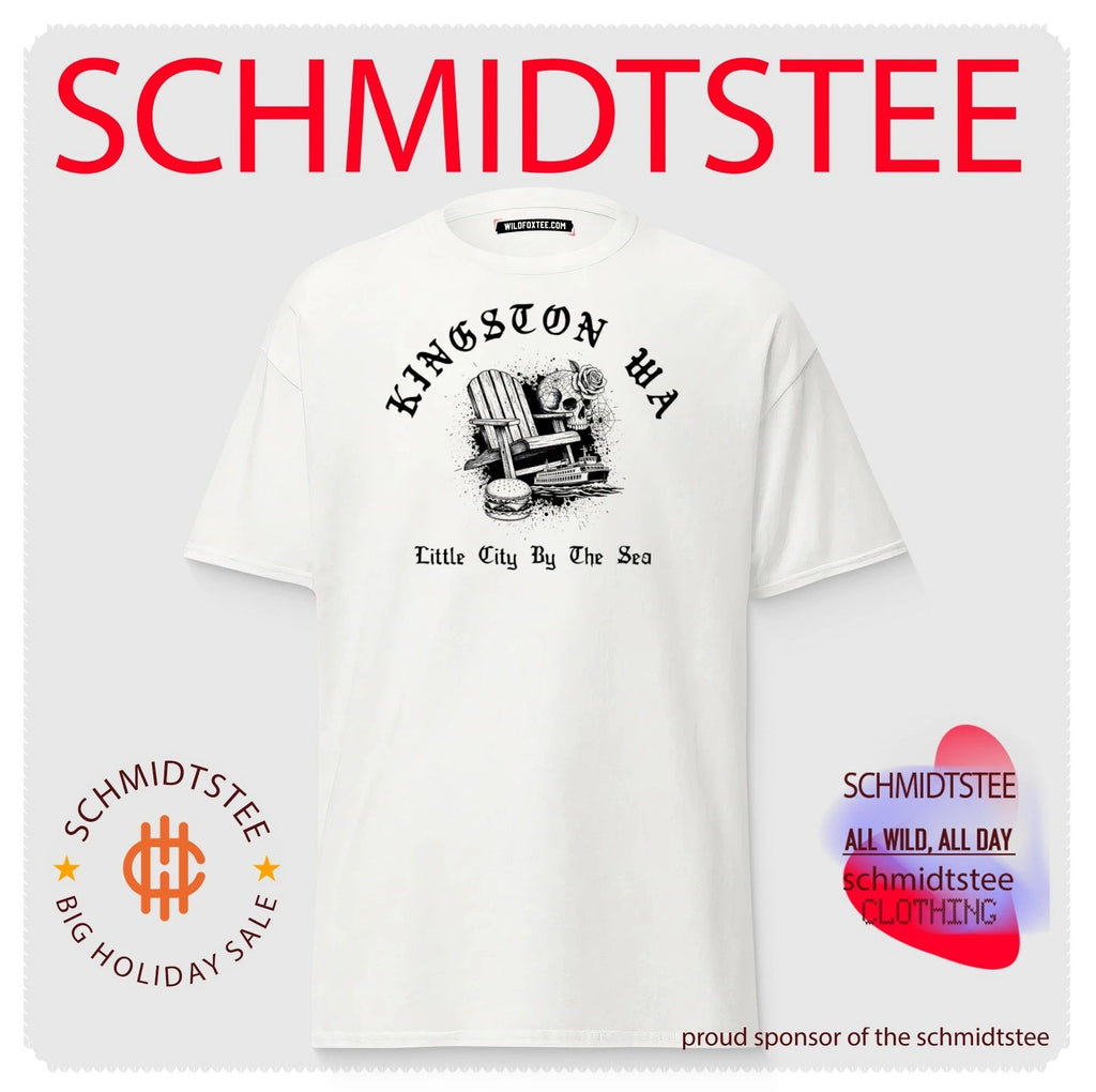 Kingston Wa Little city by the sea doodle shirt