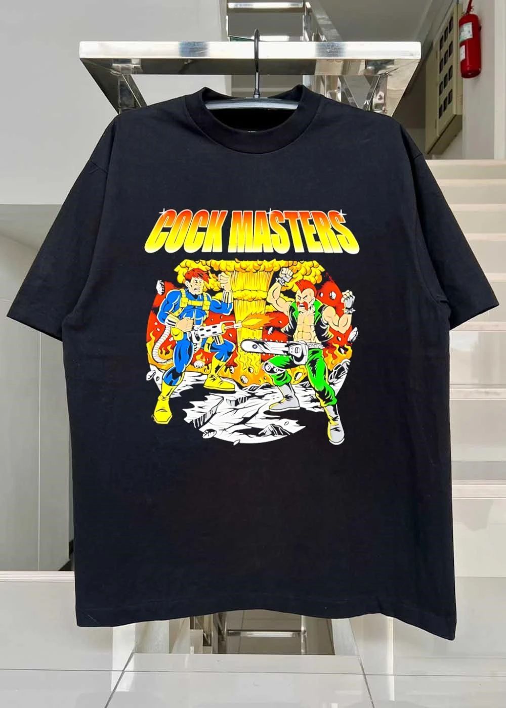Cock Masters Classic cartoon shirt