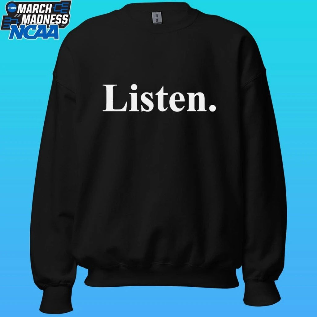 Zak Butters Wearing Listen Shirt