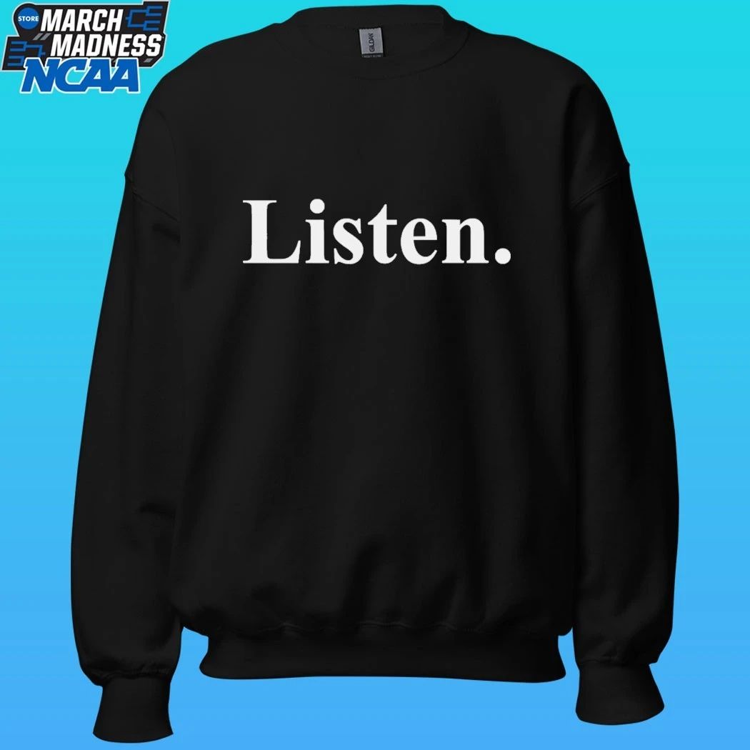 Zak Butters Wearing Listen Shirt