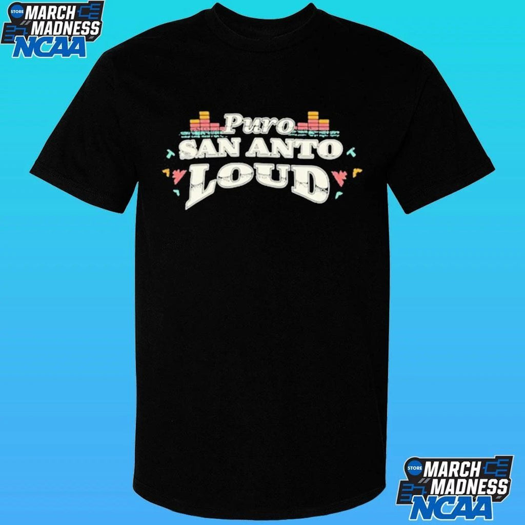 Puro San Anto Loud San Antonio Spurs Playoffs 2026 Shirt