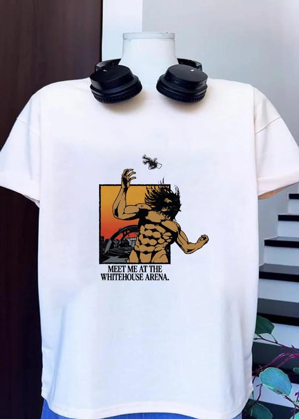 Meet Me At The Whitehouse Arena Attack On Titan Giant Shirt
