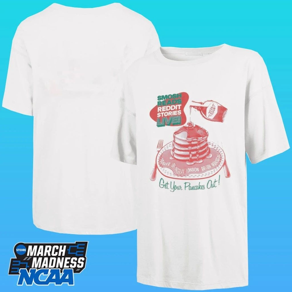 Smosh Reads Reddit Stories Live Got Your Pancakes Out Tour 2026 Shirt