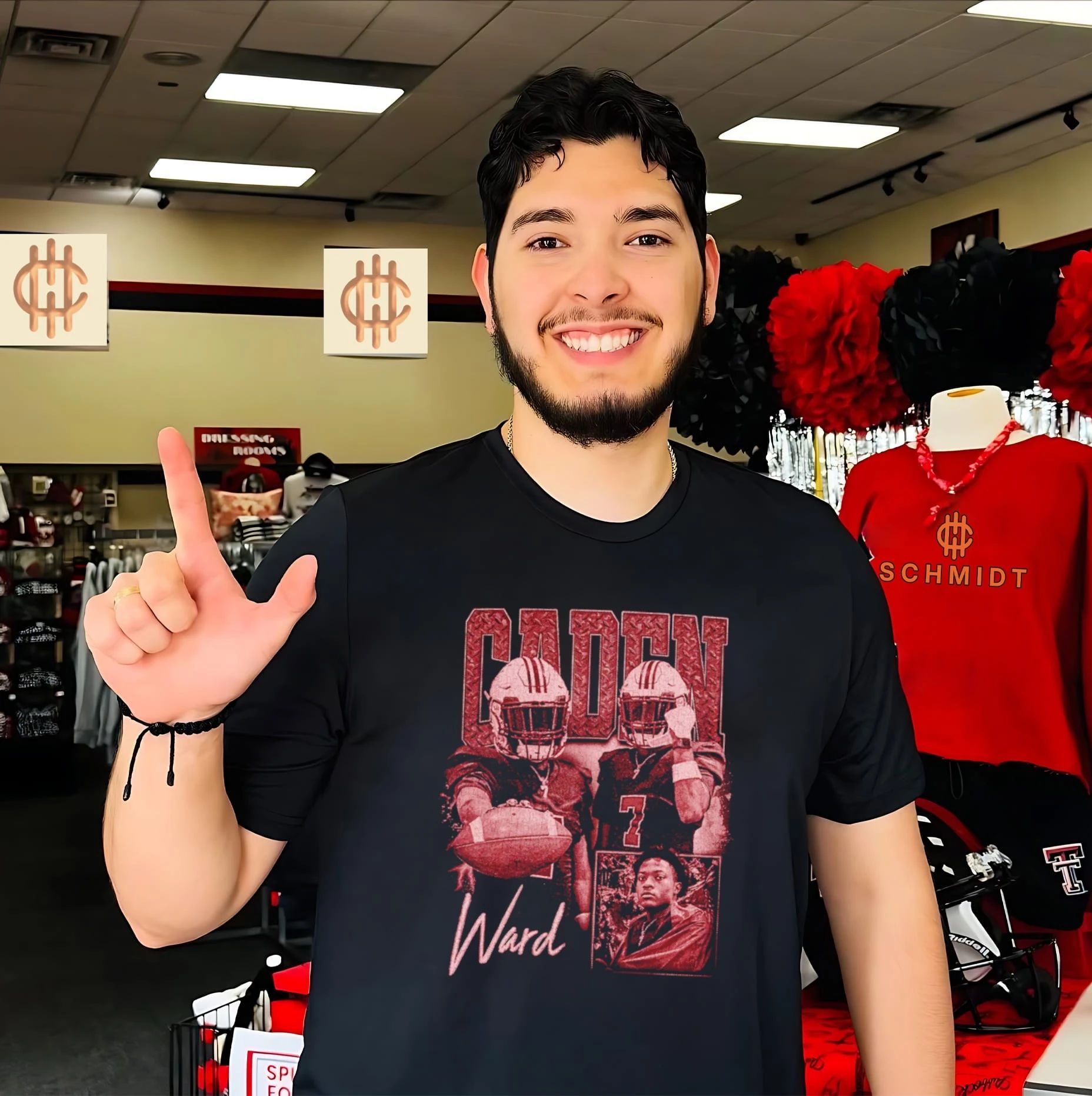 Caden Ward Football Tribute sports portrait shirt