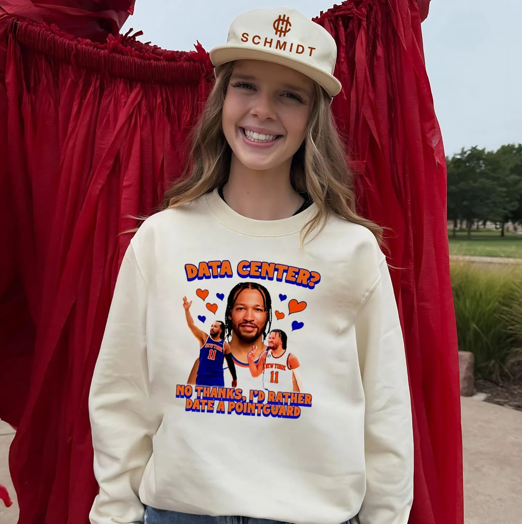 Jalen Brunson Data Center No thanks I’d Rather Date A Pointguard Shirt