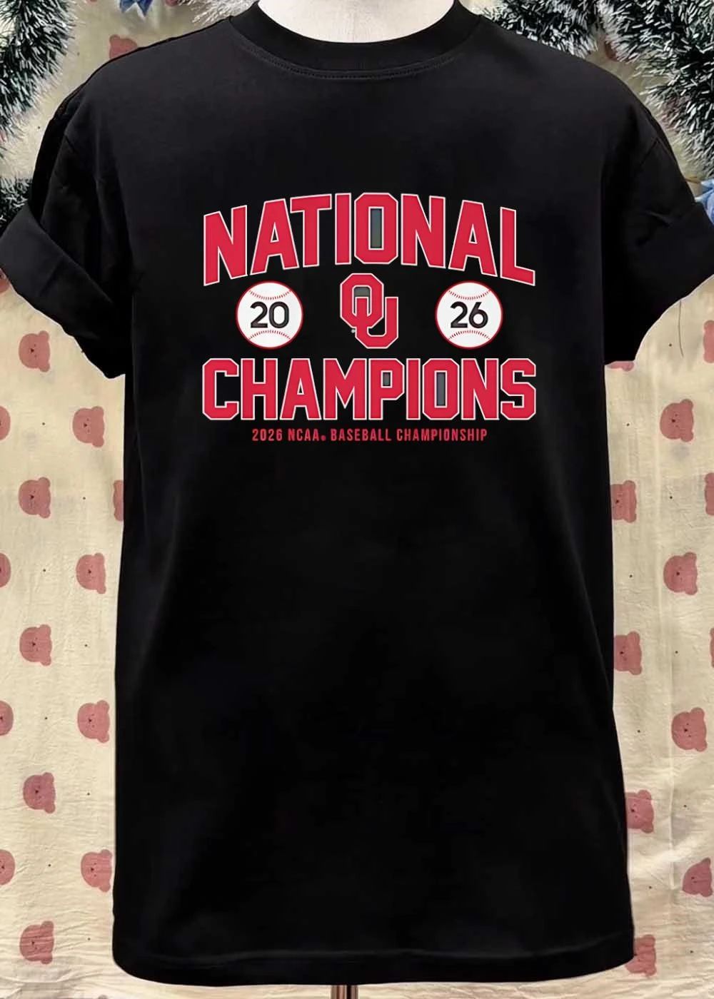 47 Brand Official OU National Champions 2026 NCAA Baseball Championship shirt