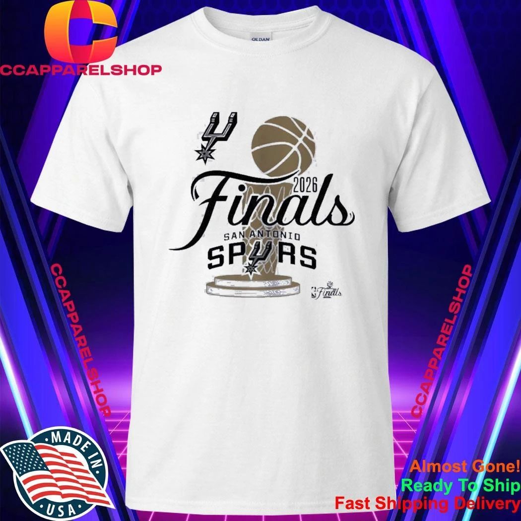 San Antonio Spurs 2026 Finals Graphic Basketball Championship Commemorative Shirt