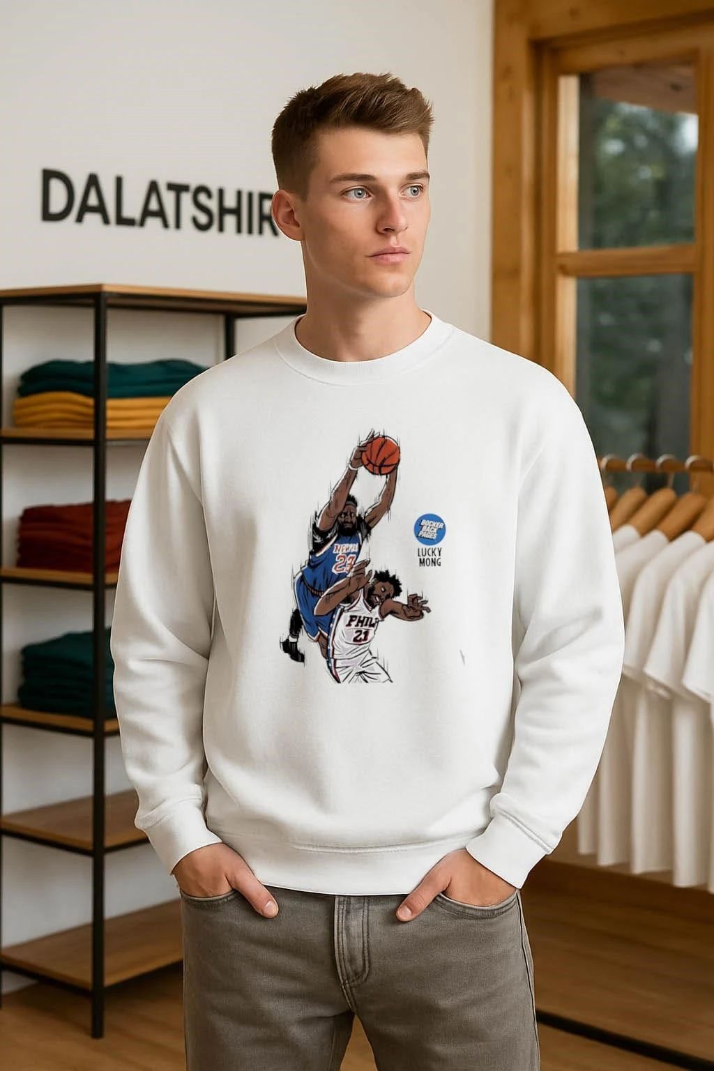 Mitchell Robinson Dunk NYK Revenge shirt