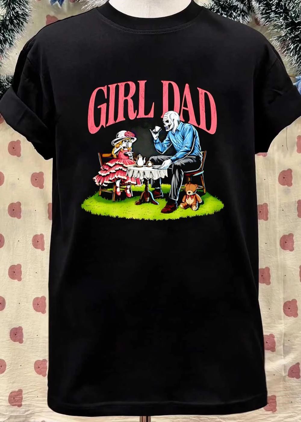 Dadlads Tea Time Girl Dad T-Shirt