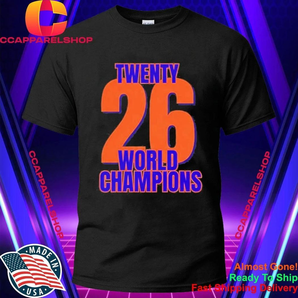 2026 NY Knicks Twenty 26 World Champions Shirt