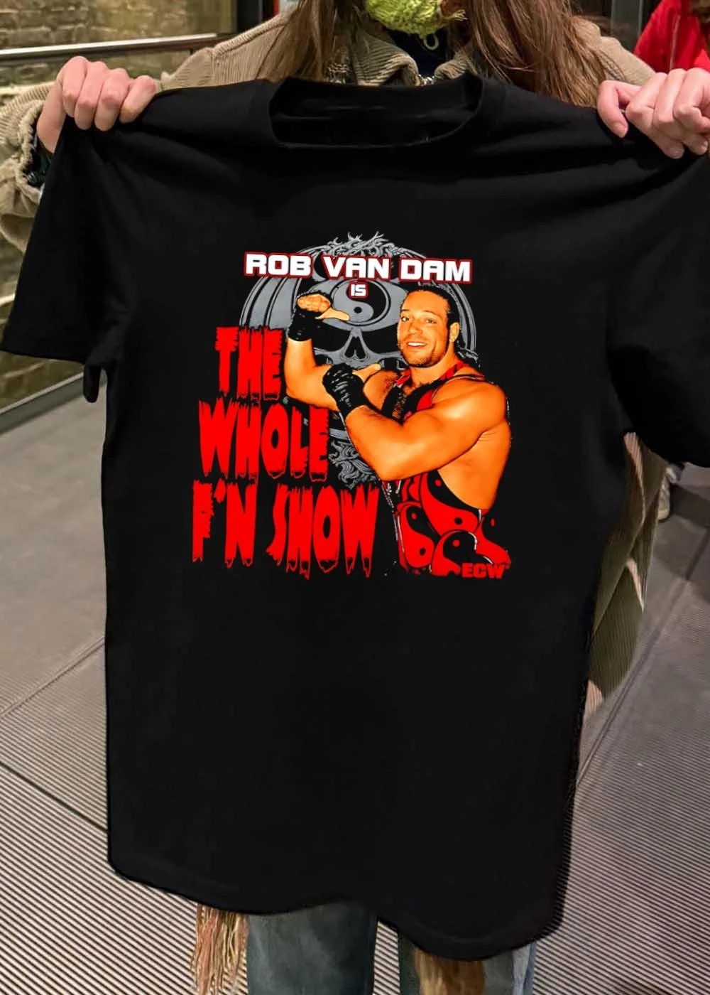 ECW Rob Van Dam Pointing The Whole F’N Show T-Shirt