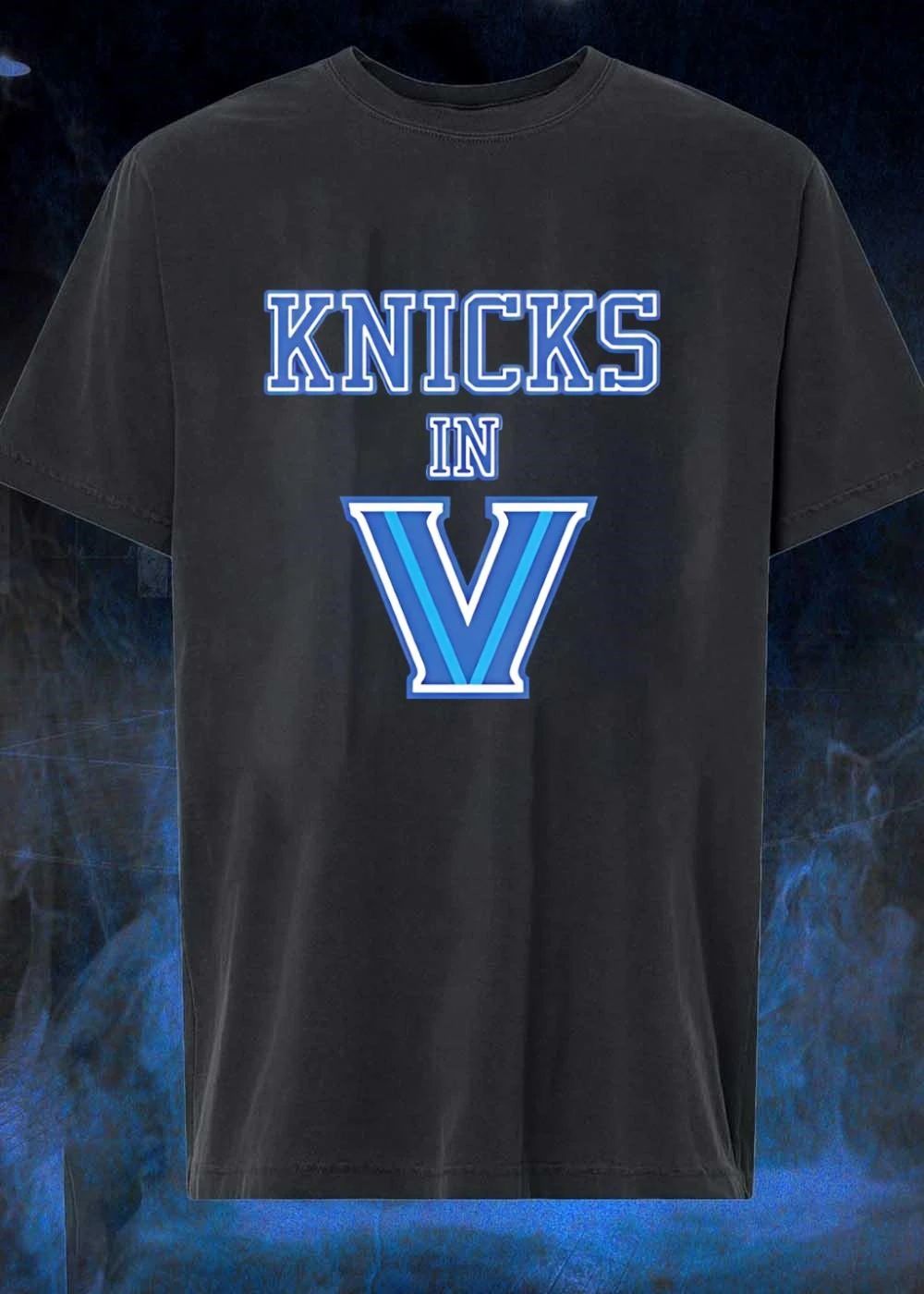 Knicks In Villanova Wildcats V Logo Shirt