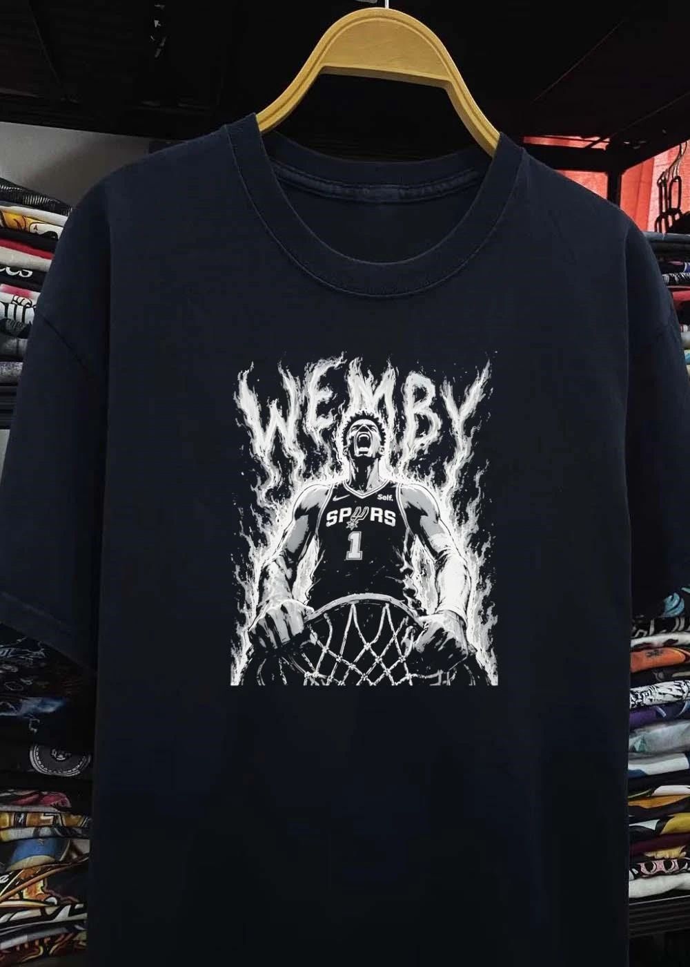 Victor Wembanyama Wemby One San Antonio Spurs Basketball shirt