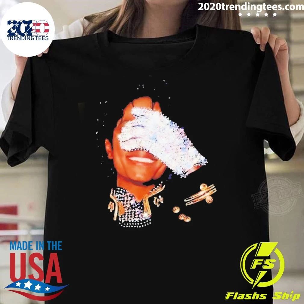 The King Of Pop Mj Jackson Drake Diamond Glove Shirt