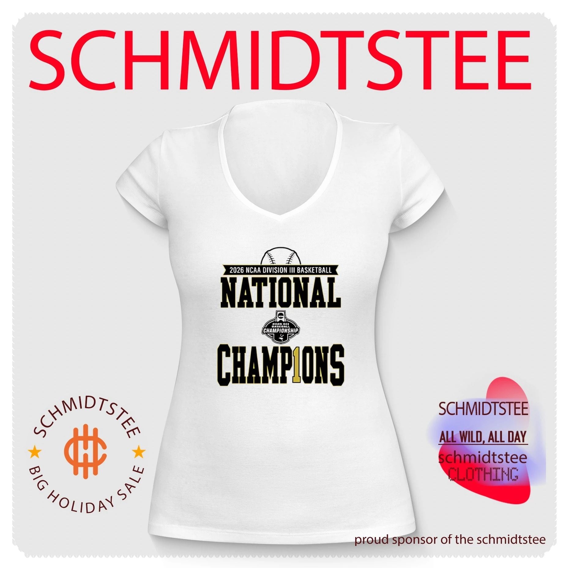 Denison Big Red 2026 Division III Baseball National Champions shirt