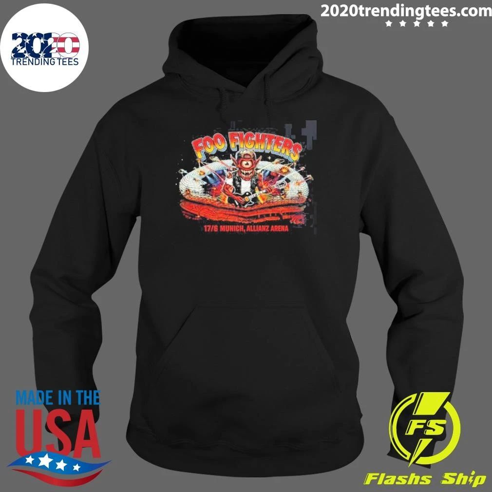 Foo Fighters Munich Germany At Allianz Arena On 17 June 2026 Shirt