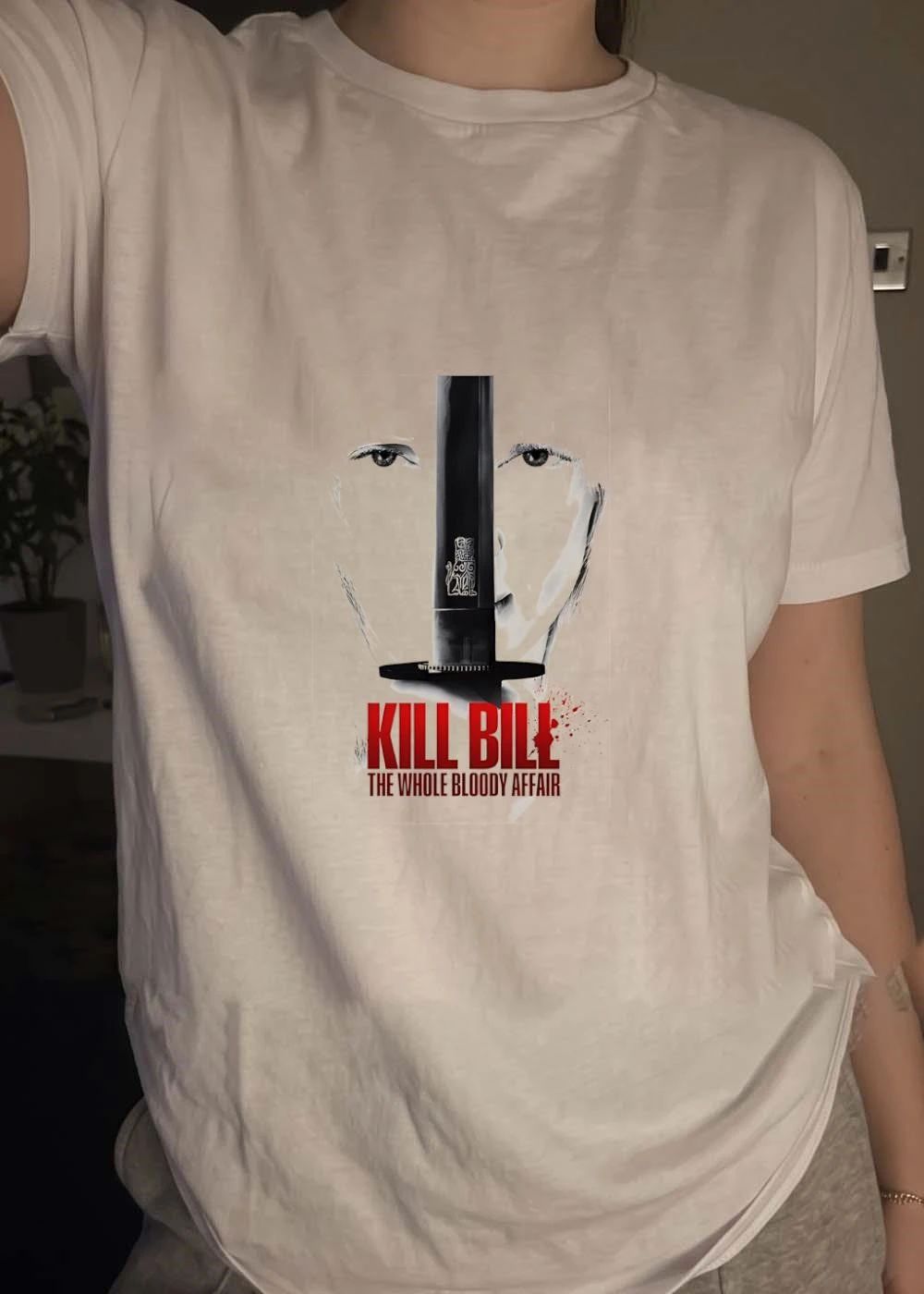 Kill Bill The Whole Bloody Affair Uma Thurman Katana Shirt