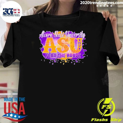 Alcorn State University Fear The Brave ASU Tigers 1877 Shirt