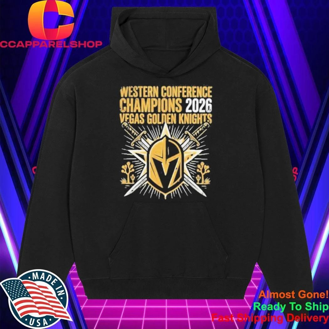 Vegas Golden Knights 2026 Western Conference Champions Shirt