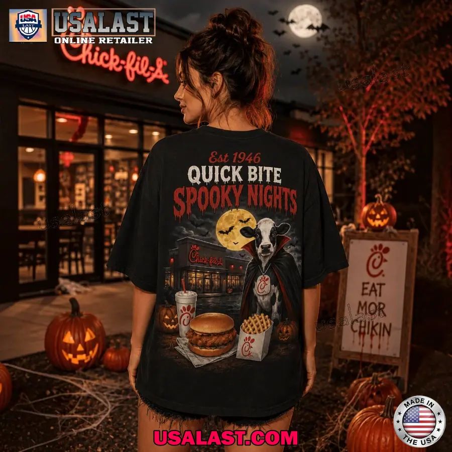 Chick-Fil-A Quick Bite Spooky Night Halloween 2026 T-Shirt