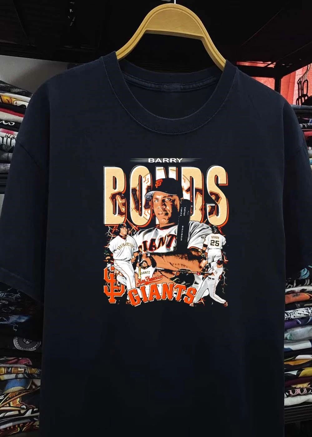Barry Bonds Baseball Art San Francisco Giants Shirt