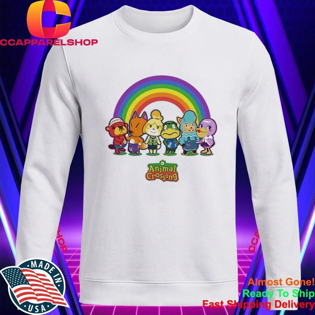 Animal Crossing Rainbow Character Shirt