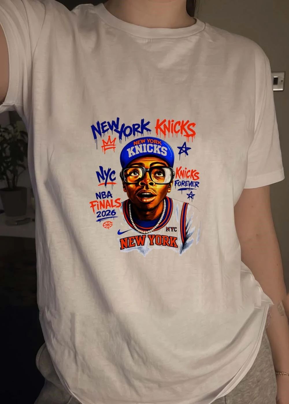 Knicks Fanatic Spike Lee New York NBA Finals 2026 Forever Shirt