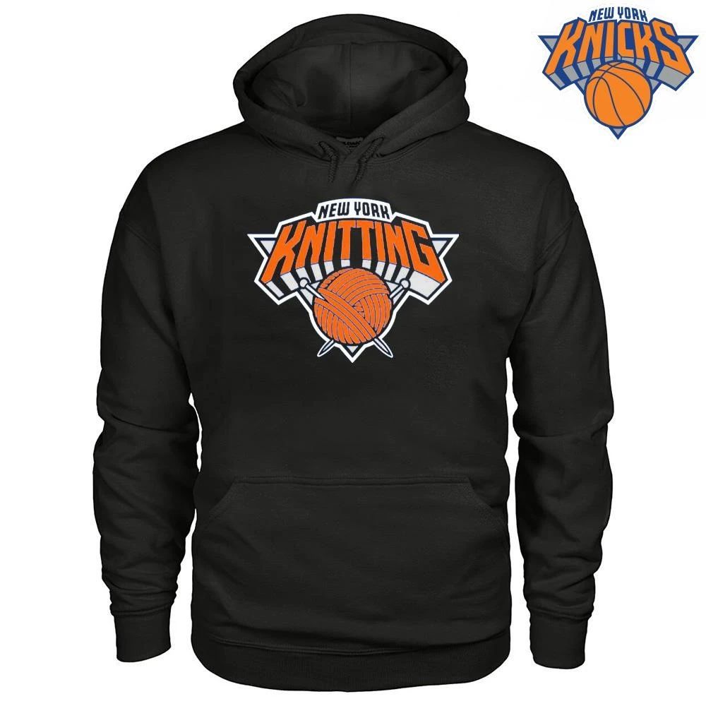 New York Knitting Knicks Basketball Funny Logo NBA Finals 2026 Shirt