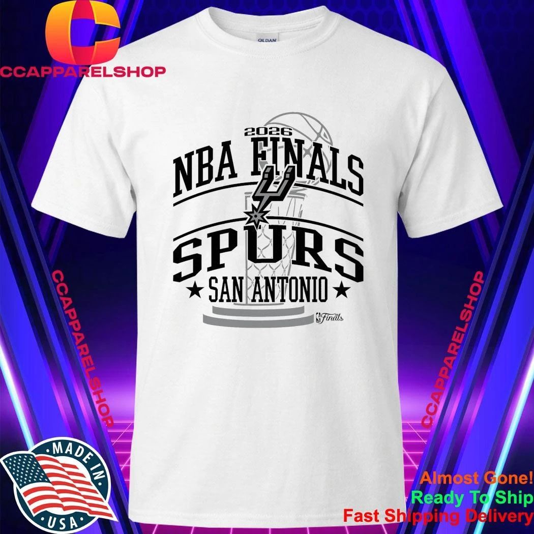 San Antonio Spurs Stadium Essentials 2026 NBA Finals No Regrets Urban Shirt