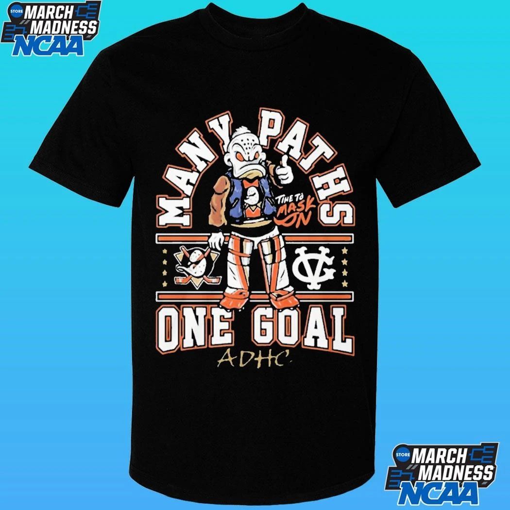 Anaheim Ducks Many Paths One Goal Adhc Shirt