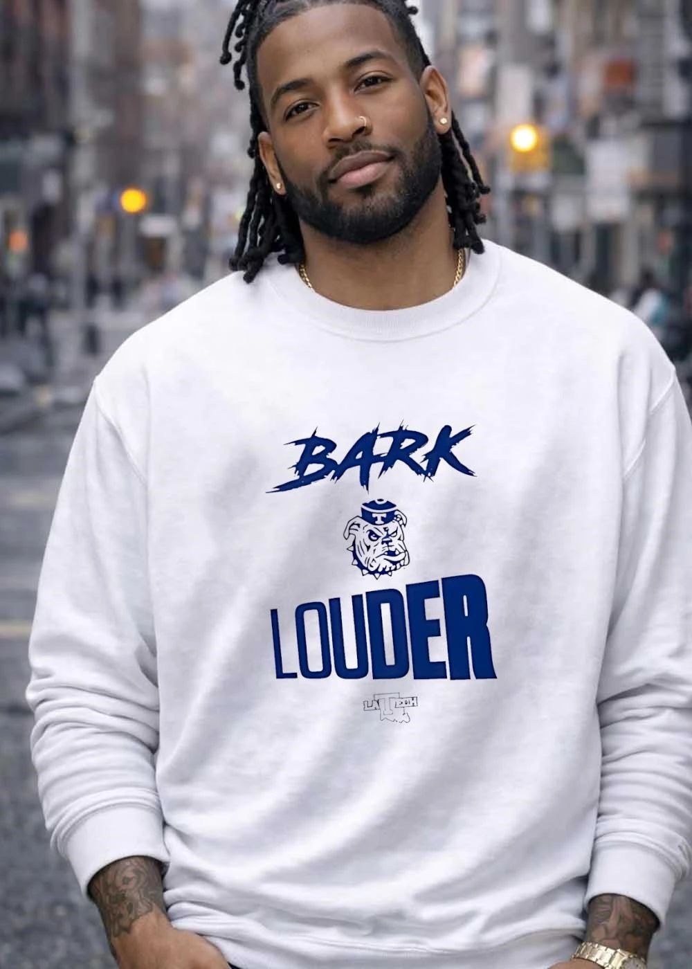 Bark Louder LA Tech shirt