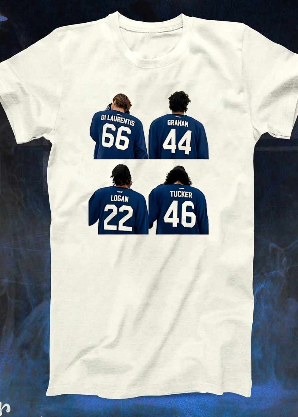 Di Laurentis 66 Graham 44 Logan 22 TTucker 46 The Hockey Guys Jersey shirt