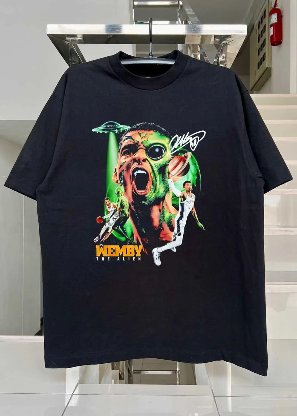 Wemby The Alien San Antonio Spurs NBA Shirt