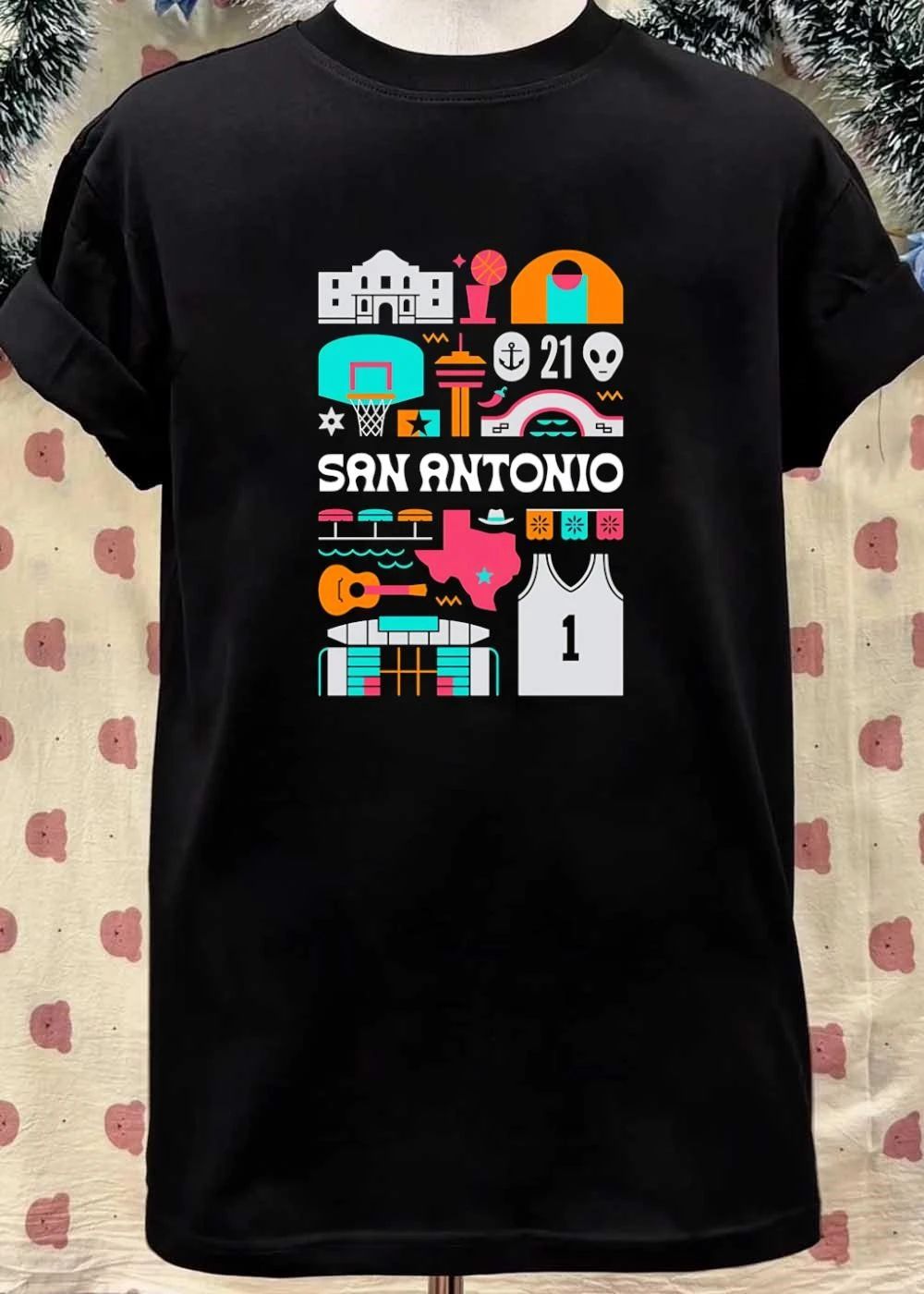 SA 21 San Antonio Spurs Shirt