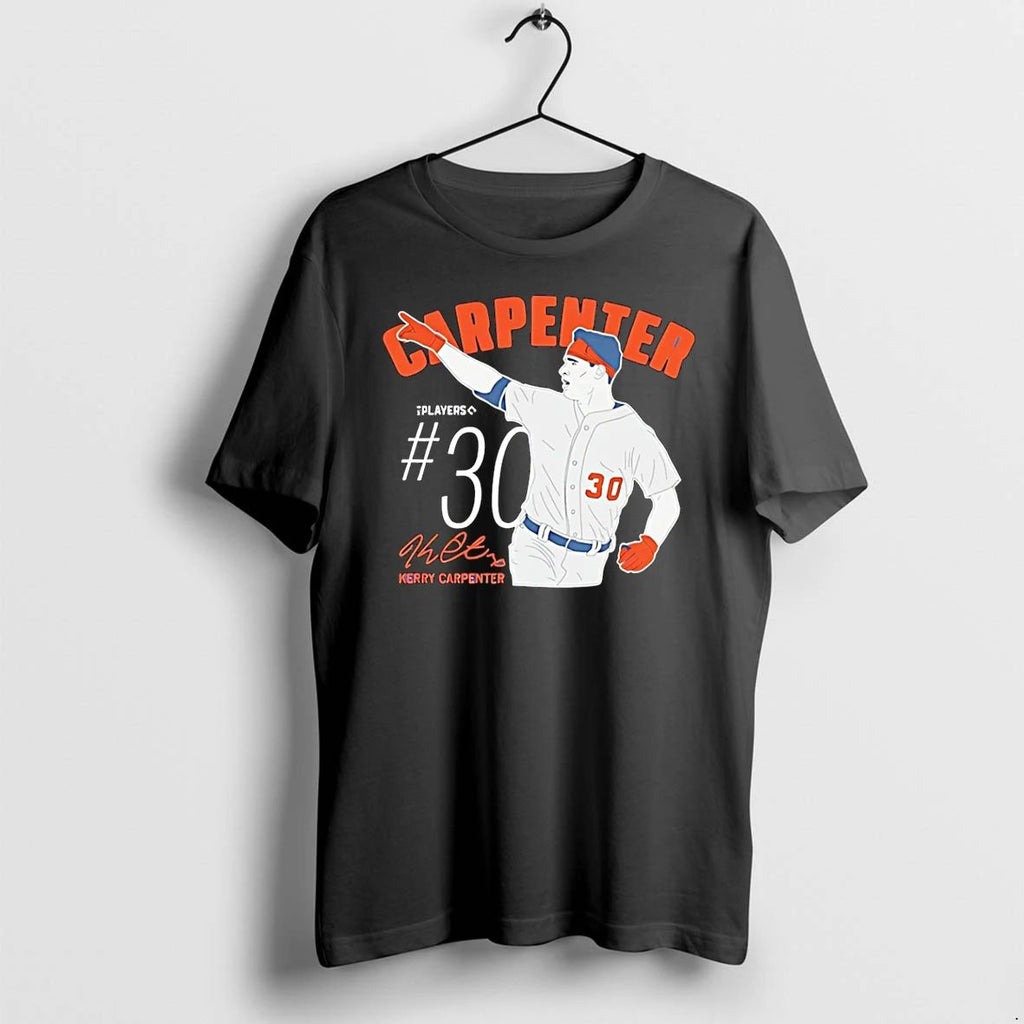 Kerry Carpenter Detroit Tigers No 30 Signature Art Tshirts Sweater