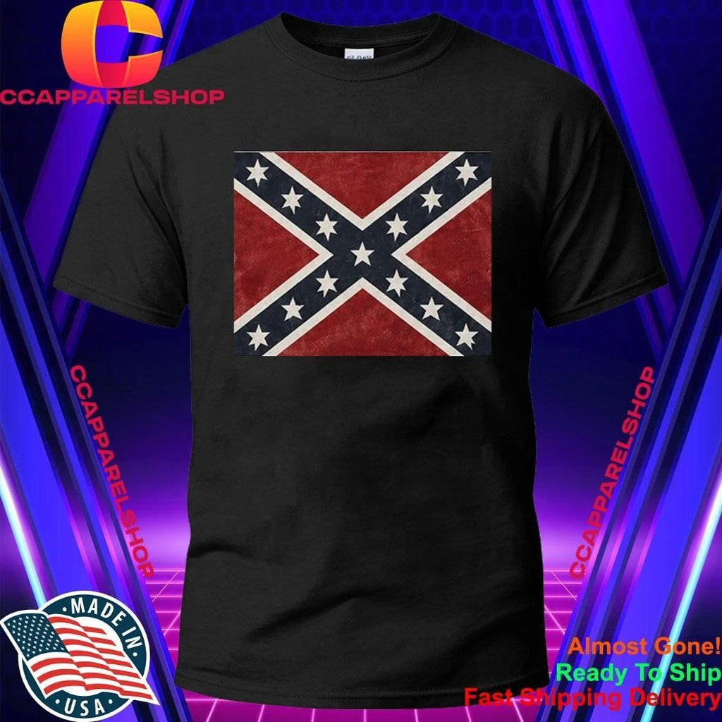 Mark Lee Confederate Rebel Flag Raglan Shirt