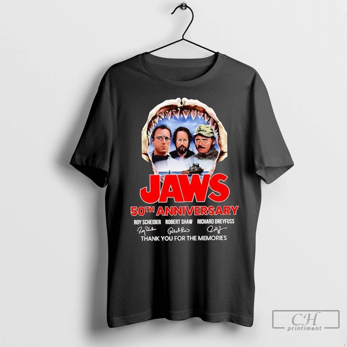 Premium Jaws 2025 50th Anniversary Thank You For The Memories