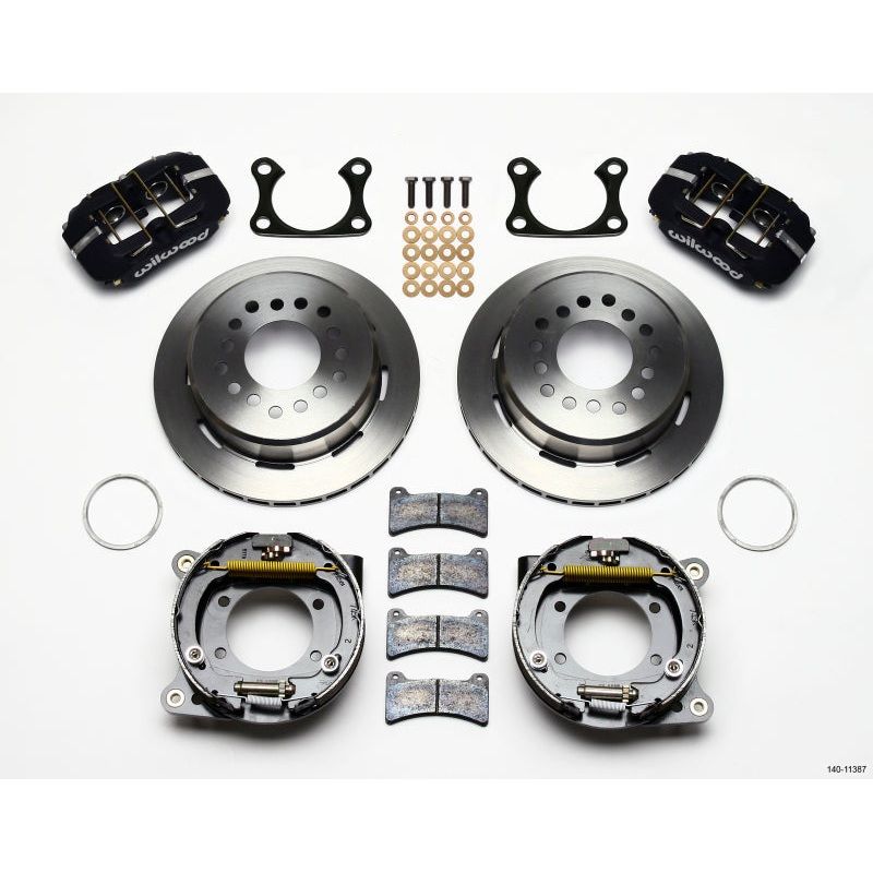 Wilwood Dynapro Low-Profile 11.00in P-Brake Kit Big Ford 2.36in Offset