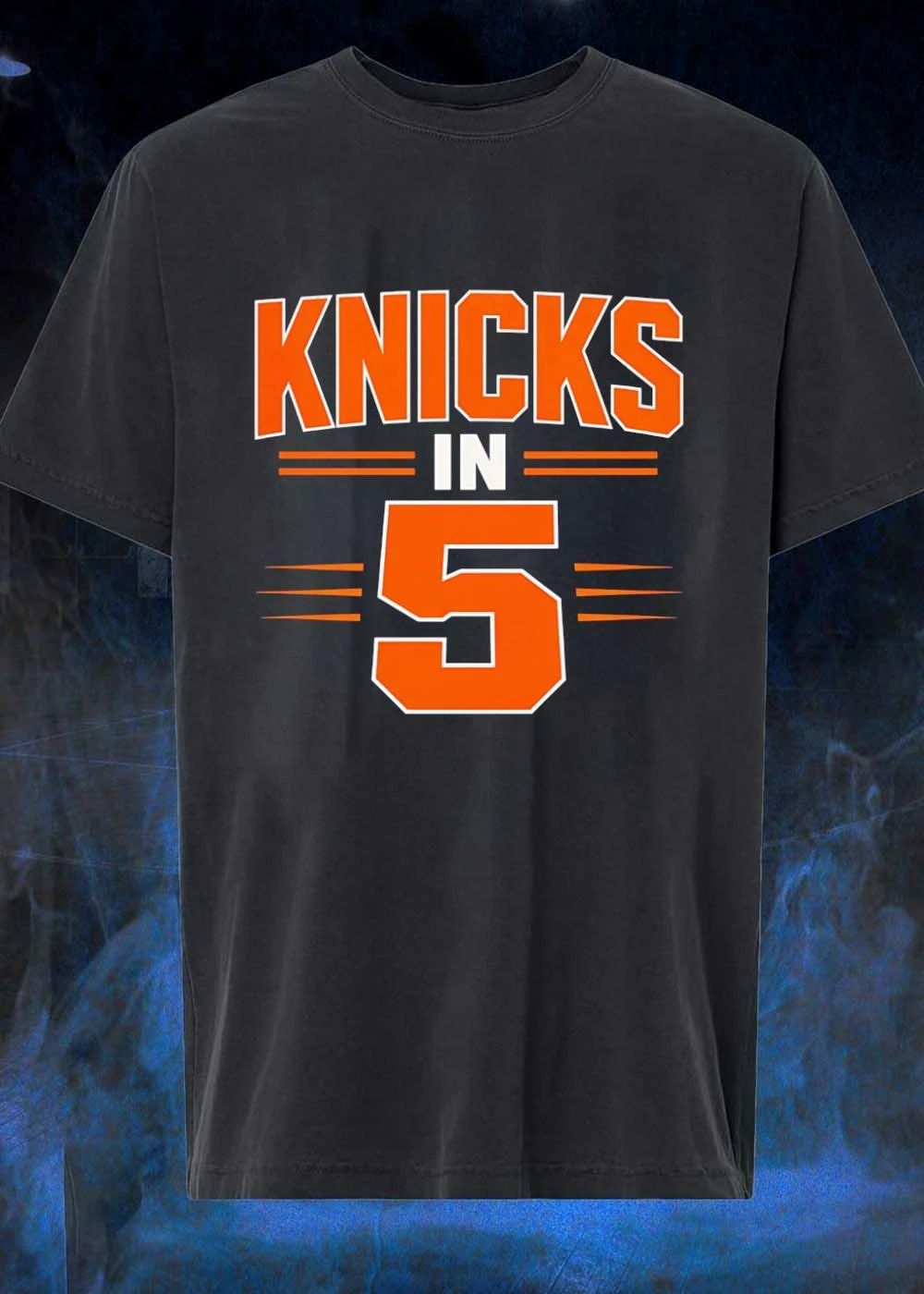 Knicks In 5 Big Text T-Shirt