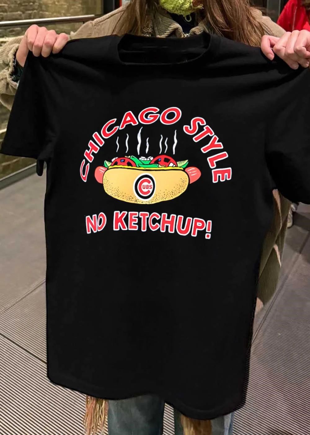 Homage 2020 Chicago Style No Ketchup Cubs T-Shirt