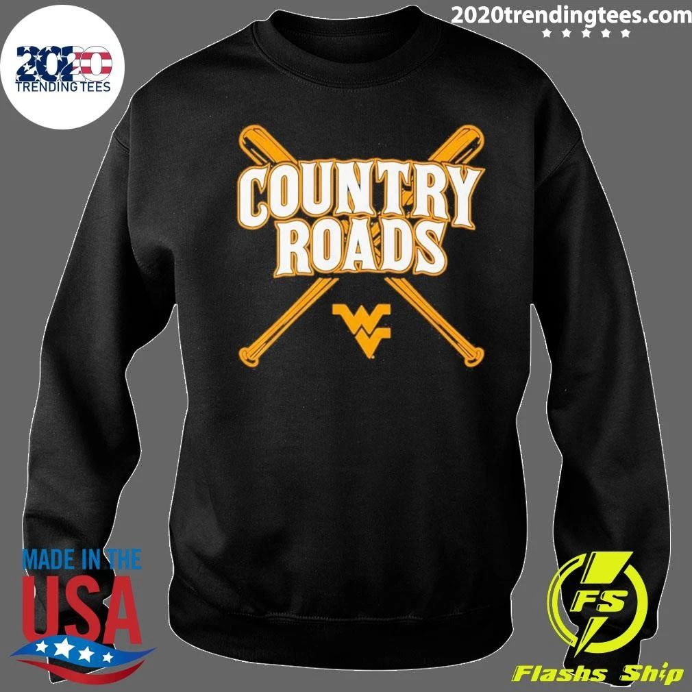 West Virginia Mountaineers Baseball Country Roads Mlb 2026 Shirt
